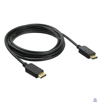 Кабель аудио-видео Buro V.1.2 DisplayPort (m)/DisplayPort (m) 2м. позолоч.конт. черный (BHP DPP_1.2-2)