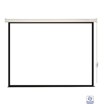 Lumien Eco Control [LEC-100102] Экран с электроприводом 203x203 см (раб. область 197х197 см) Matte White черная кайма по периметру 1:1                                                                  