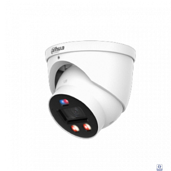 DAHUA DH-IPC-HDW3449HP-AS-PV-0280B-PRO Уличная купольная IP-видеокамера WizColor 1/1.8” 4Мп CMOS; 2.8мм; ИК 30м, Led 30м , видеоаналитика IP67