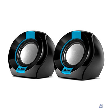 SVEN 150, чёрный-синий (5 Вт, питание USB)