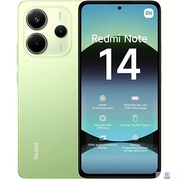 Xiaomi Redmi Note 14 8GB/128GB Lime Green [61647]