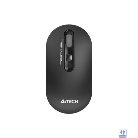 Мышь A4 Fstyler FG20 серый оптическая (2000dpi) беспроводная USB для ноутбука (4but) 