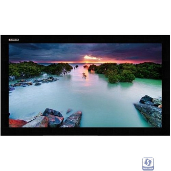 Lumien Cinema Home [LCH-100108] Экран 203x348 см (раб. область 187х332 см) (150") Matte White, алюминиевая рама обтянутая черным бархатом 16:9