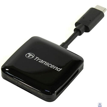 Micro SecureDigital Transcend RDC3 SD/microSD Card Reader, USB 3.2 Gen 1, Black, Type C TS-RDC3
