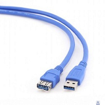 Gembird PRO CCP-USB3-AMAF-6, USB 3.0 кабель удлинительный 1.8м AM/AF  позол. контакты, пакет 