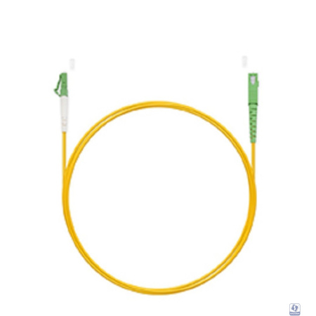 Cabeus FOP(s)-9-LC/APC-SC/APC-1m Шнур оптический simplex LC/APC-SC/APC 9/125 sm 1м LSZH