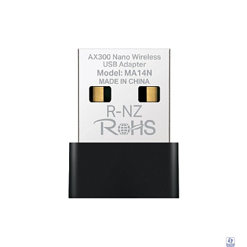 Mercusys MA14N Сверхкомпактный USB-адаптер Wi-Fi AX300