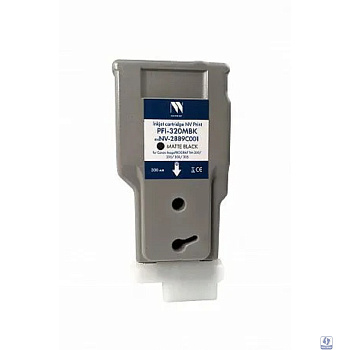 Струйный картридж NV Print PFI-320MBK (NV-2889C001) Matte Black для Canon ImagePROGRAF TM-200/205/300/305 (300 мл) 