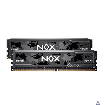 Apacer DDR5 DIMM 32GB 5200-40 2048x8 1.25V OC NOX DDR5 w/HS RP-K2 AH5U32G52C522MBAA-2