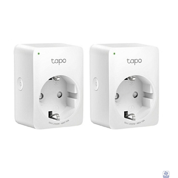 TP-Link Tapo P100(2-pack) Умная мини Wi-Fi розетка, 2 шт.