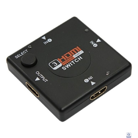 Rexant (17-6912) Переключатель гнездо HDMI на 3 гнезда HDMI, без питания, пластик