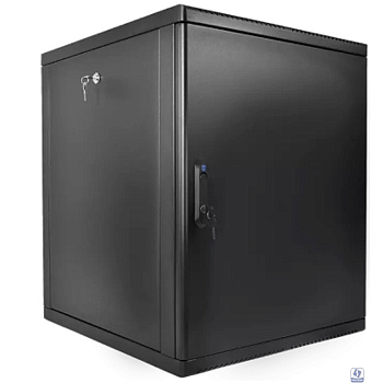 ЦМО Шкаф телекоммуникационный настенный разборный 15U (600 x 650) съемные стенки, дверь металл, цвет черный (ШРН-М-15.650.1-9005)