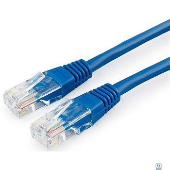 Cablexpert Патч-корд медный UTP PP10-7.5M/B кат.5e, 7.5м, литой, многожильный (синий)