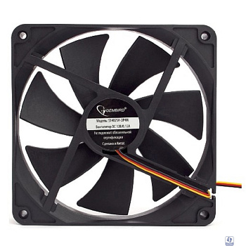 Gembird Вентилятор 140x140x25 гидрод тихий 3 pin/4pin Molex провод 40 см [S14025H-3P4M]