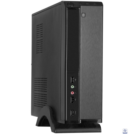 Exegate EX268692RUS Корпус MiniITX Exegate MI-207 Black, miniITX/mATX, <без БП>, 2*USB, Audio