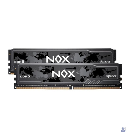 Apacer DDR5 DIMM 32GB 5200-40 2048x8 1.25V OC NOX DDR5 w/HS RP-K2 AH5U32G52C522MBAA-2