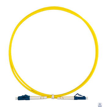 Rexant (50-1111-1) Патч-корд оптический одномодовый (SM) 9/125 OS2 разъемы zip-cord LC/UPC-LC/UPC 3мм Simplex LSZH 1м желтый