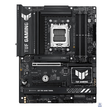 ASUS TUF GAMING B850-PLUS WIFI (Socket AM5, ATX, 4xDDR5(256GB), DP/HDMI, 1xPCIe 5.0x16/1xPCIe 4.0x16/2xPCIe 4.0x1, 1xLAN (2.5GbE), Wi-Fi 7, 4xSATA 6Gb/s, 3xM.2, 1xType-C, 7xUSB 3.2, 2xUSB 2.0)