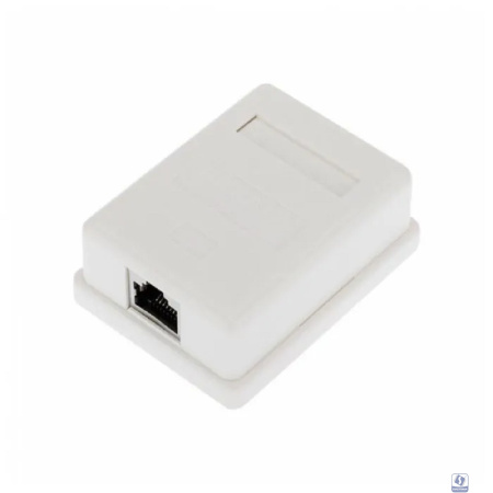 Rexant (03-0142) Розетка компьютерная внешняя, 1-порт FTP RJ-45 (8P8C), CAT 6