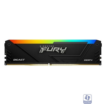 Kingston DDR4 DIMM 32GB Kit 2x16Gb KF432C16BB12AK2/32 PC4-25600, 3200MHz, CL16, RGB