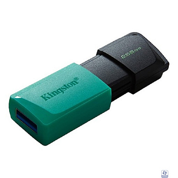 Kingston USB Drive 256Gb DataTraveler Exodia M <DTXM/256GB>, USB 3.2"  черный/зеленый