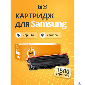 Bion BCR-MLT-D101S Картридж для Samsung (1500  стр.),Черный, с чипом
