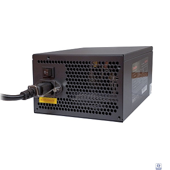 Exegate EX219465RUS-S Блок питания XP600, ATX, SC, black, 12cm fan, 24p+4p, 6/8p PCI-E, 3*SATA, 2*IDE, FDD + кабель 220V с защитой от выдергивания, 278173
