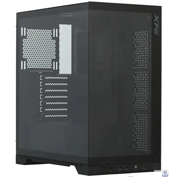 XPG INVADER X BLACK (INVADERXMTWOF-BKCWW) Mid-Tower, Micro-ATX, Mini-ITX, Standard-ATX, USB 3.2 Gen2 Type-A, USB 3.2 Gen2 Type-C, black