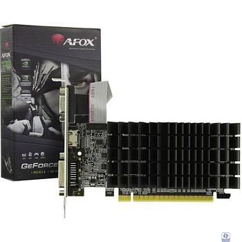 Видеокарта AFOX G210 LP 1GB DDR3 64-bit  VGA/DVI/HDMI PASSIVE LP (AF210-1024D3L5-V2) RTL