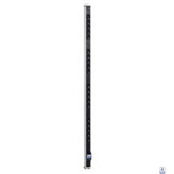 REM Вертикальный блок розеток Rem-16 с авт. 16А, 20 Shuko, 16A, алюм., 33-38U, колодка (R-16-20S-A-1420-K)