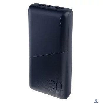 Perfeo Powerbank 20000 mah + In Micro usb+Type-C /Out USB 1 А, 2.1A /Black