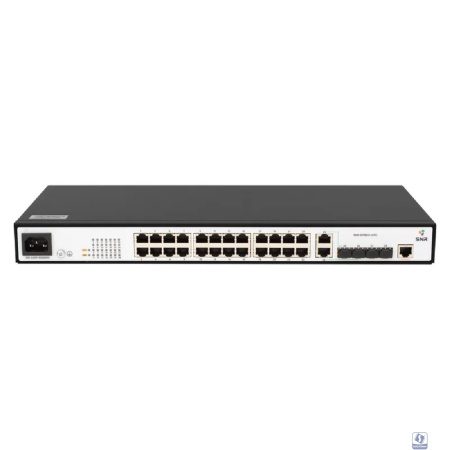 SNR SNR-S2985G-24TC-RPS Управляемый гигабитный коммутатор уровня 2, 24 порта 10/100/1000Base-T, 2 порта Combo 10/100/1000Base-T|100/1000Base-X SFP, 2 порта 100/1000Base-X SFP, встроенный БП ~220V AC