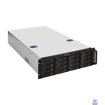 Exegate EX292422RUS Серверная платформа ExeGate Pro 3U660-HS16 <RM 19", высота 3U, глубина 660, Redundant БП 2x1200W, 16xHotSwap, USB>
