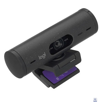 Камера-Web Logitech HD Webcam Brio 500 black (USB, 4Mp, 1920x1080) (960-001424)