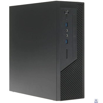 Foxline FL-RS02BLK-FX250T Case Foxline mITX 250W TFX, 2xUSB3.0, Black/Black Trim, powercord