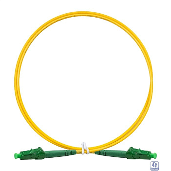 Exegate EX295124RUS Патч-корд волоконно-оптический ExeGate FC-S-9-LC/APC-LC/APC-1M-LSZH (Шнур ВО SM 9/125 (OS2/G.652.D), LC/APC-LC/APC, Simplex, LSZH, 1м)