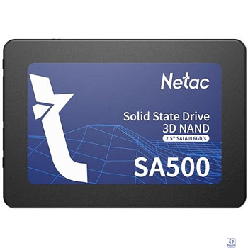 Накопитель SSD Netac SATA III 256Gb SA500 Series 2.5" (NT01SA500-256-S3X)