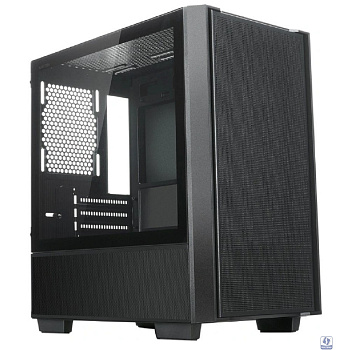 XASTRA Корпус  A400M 0F Black mATX/Mesh/Screwless TG+Mesh/ no fans/ A400M-0F