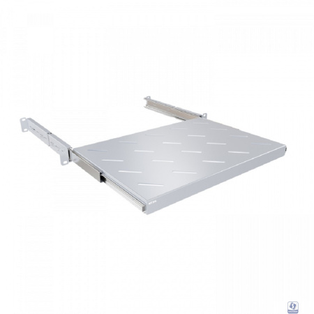 NTSS Полка выдвижная NTSS глубина 300мм, крепление 19 1U, для шкафов глубиной 600мм, серый RAL 7035 NTSS-MSKB-FS-600