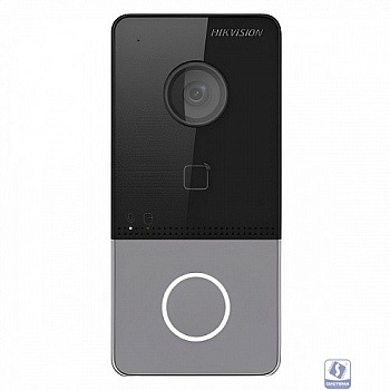 HIKVISION Видеопанель DS-KV6113-PE1(C),  накладная,  черный