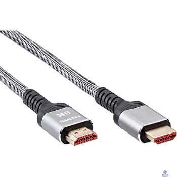 iOpen ACG859A-3.0 Кабель интерфейсный HDMI-HDMI 19M/M,ver. 2.1 8KX60Hz (Econom) оплетка 3m iOpen [4895182279308]