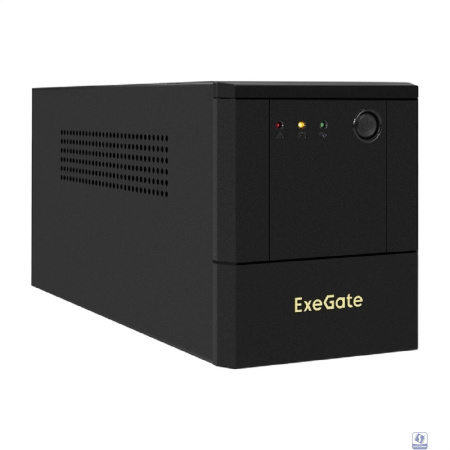 Exegate EX299819RUS ИБП ExeGate Power NB-2200.LED.AVR.8C13 (2200VA/1300W, LED, AVR, 8*C13, батарея 12V 9Ah - 2 шт., металлический корпус, Black)
