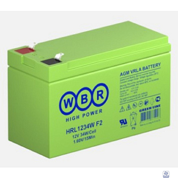 WBR Батарея HRL1234W (12V/9Ah) (F2)