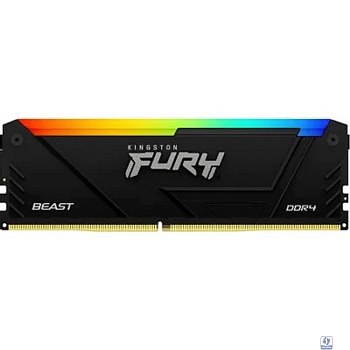 Kingston DDR4 DIMM 16GB KF432C16BB2A/16 PC4-25600, 3200MHz, CL16 Fury Beast RGB RTL