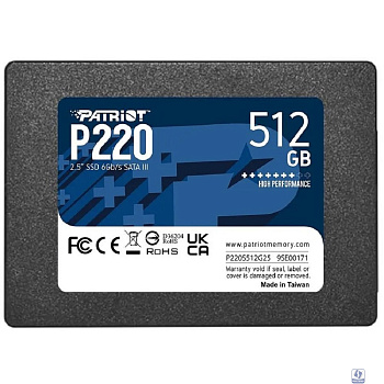 Patriot SSD 512Gb P220 P220S512G25 