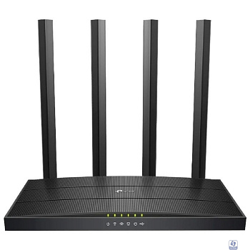 TP-Link Archer C6U Двухдиапазонный гигабитный роутер Wi-Fi AC1200 с поддержкой MU-MIMO