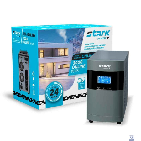 ИБП STARK SC 3000 Online 12A 3000 ВА/2700 Вт 