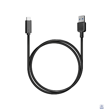 Bion Кабель USB 3.0 - USB Type-C (AM/CM), 5 Гбит/с, 3А (36W), 1 м, чёрный [BXP-CCP-USB3-AMCM-1M-B]