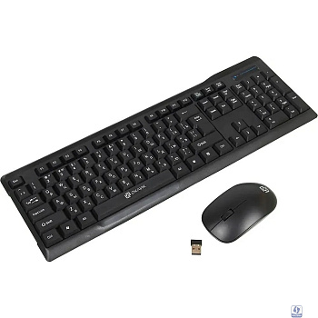 Клавиатура + мышь Oklick 230M  Black, USB, беспроводные [412900]