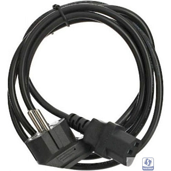Telecom TY021-CU1.5-1.8M Кабель комп - розетка 220V EU (угловой)<VDE> 3GX1,5mm2, 1,8m, медь, Telecom <TY021-CU1.5-1.8M>